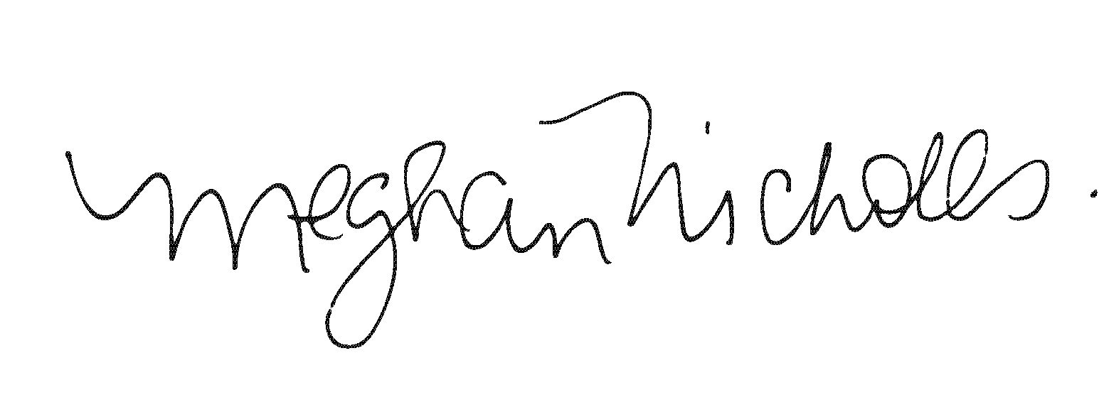 Meghan Nicholls signature