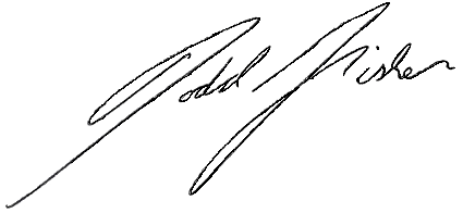 Todd Fisher signature