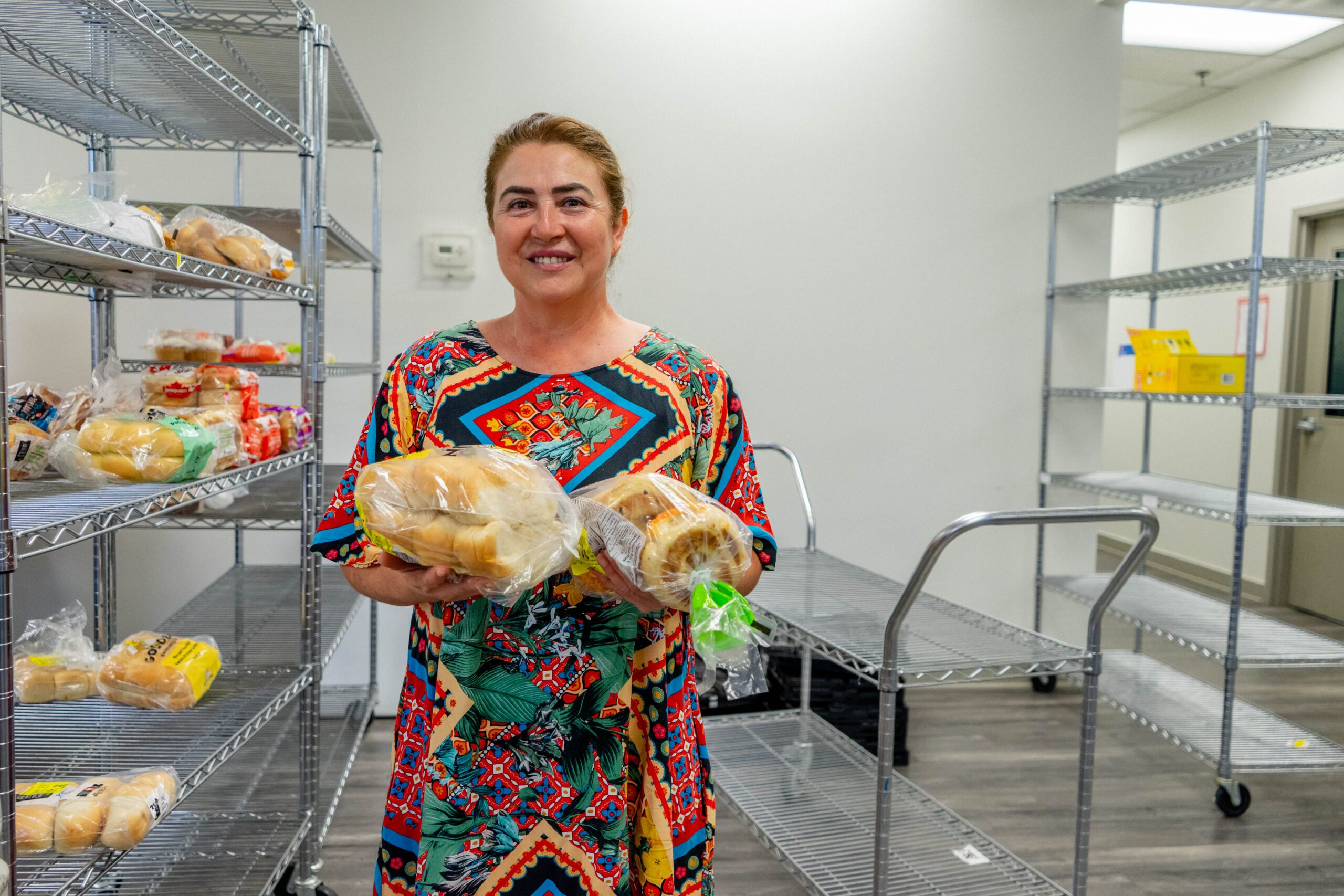 Gabriela, a Food Banks Mississauga visitor