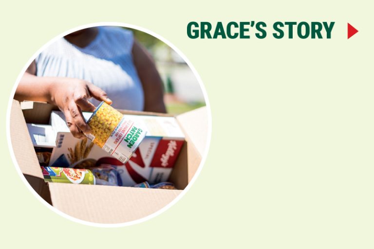 Grace's story, TMFB client